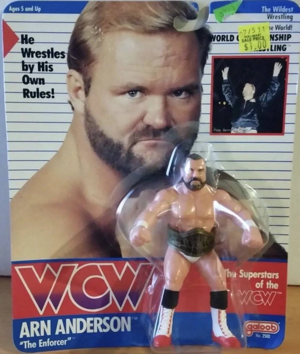 Arn Anderson White Trunks action figure