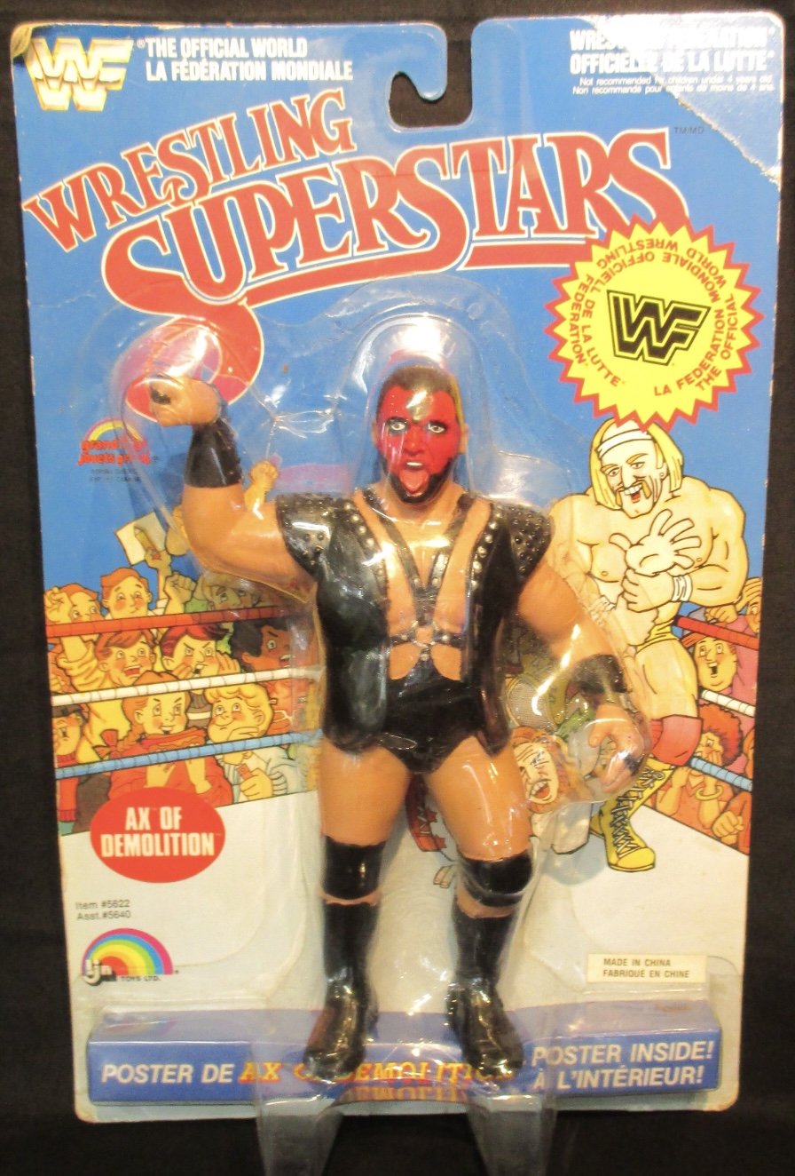 Ax Demolition Ljn WWF LJN Value Guide (2026) – MOC Mint on Card