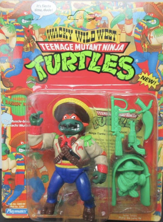 Wacky Wild Bandito-bashin Mike action figure