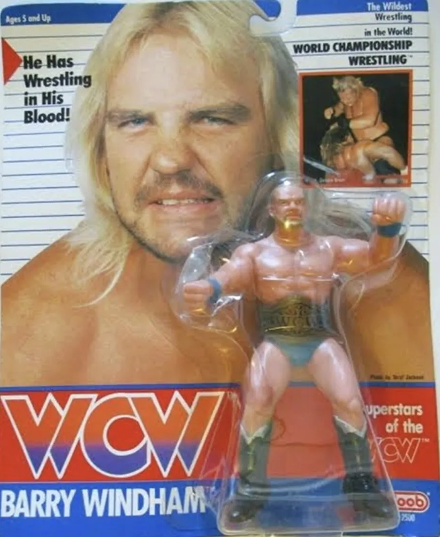 Barry Windham Blue Trunks action figure