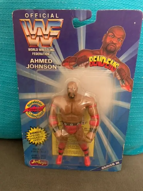 Ahmed Johnson action figure