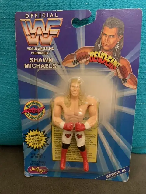 Shawn Michaels Bendems action figure