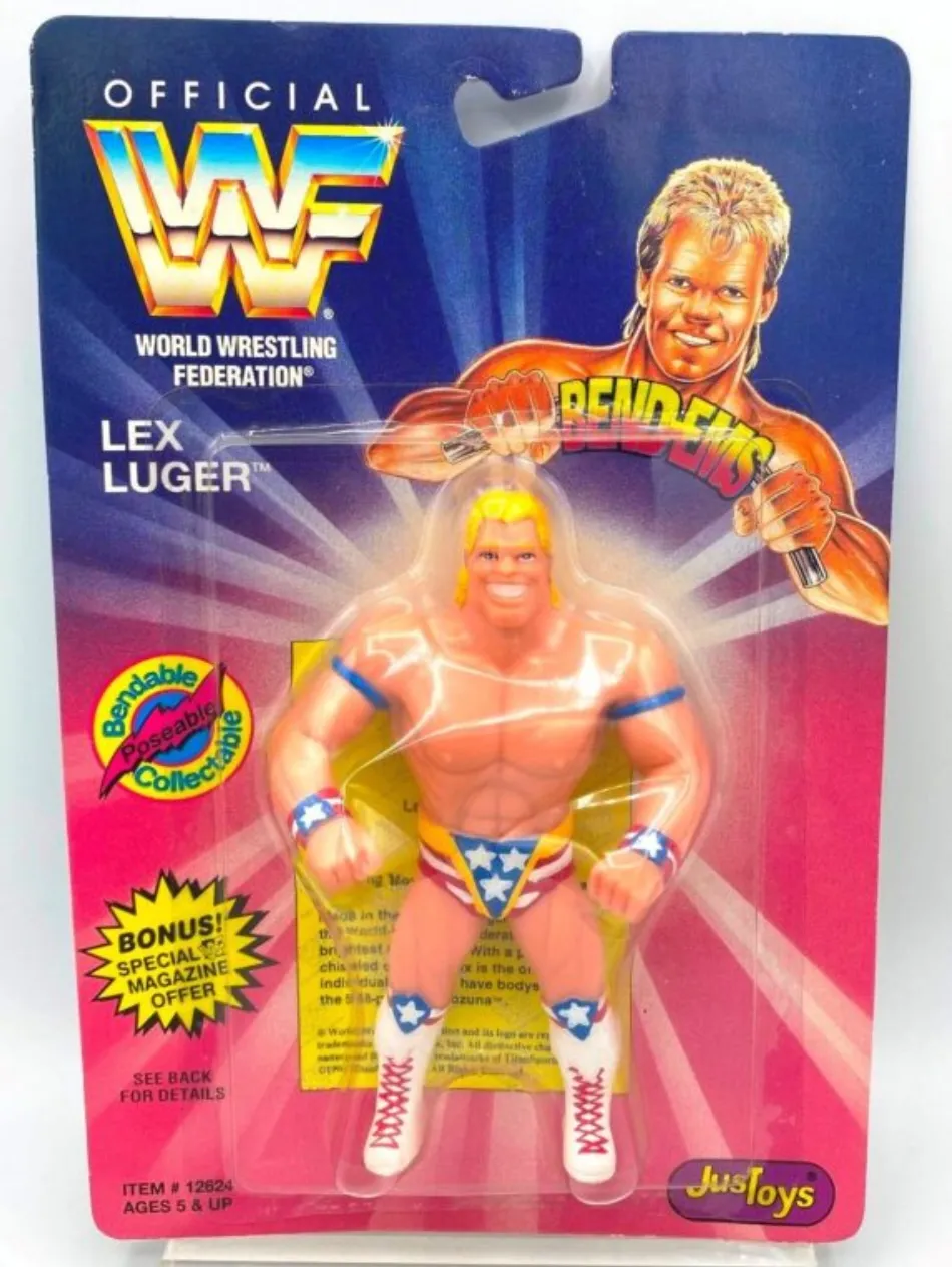 Lex Luger Bendems action figure