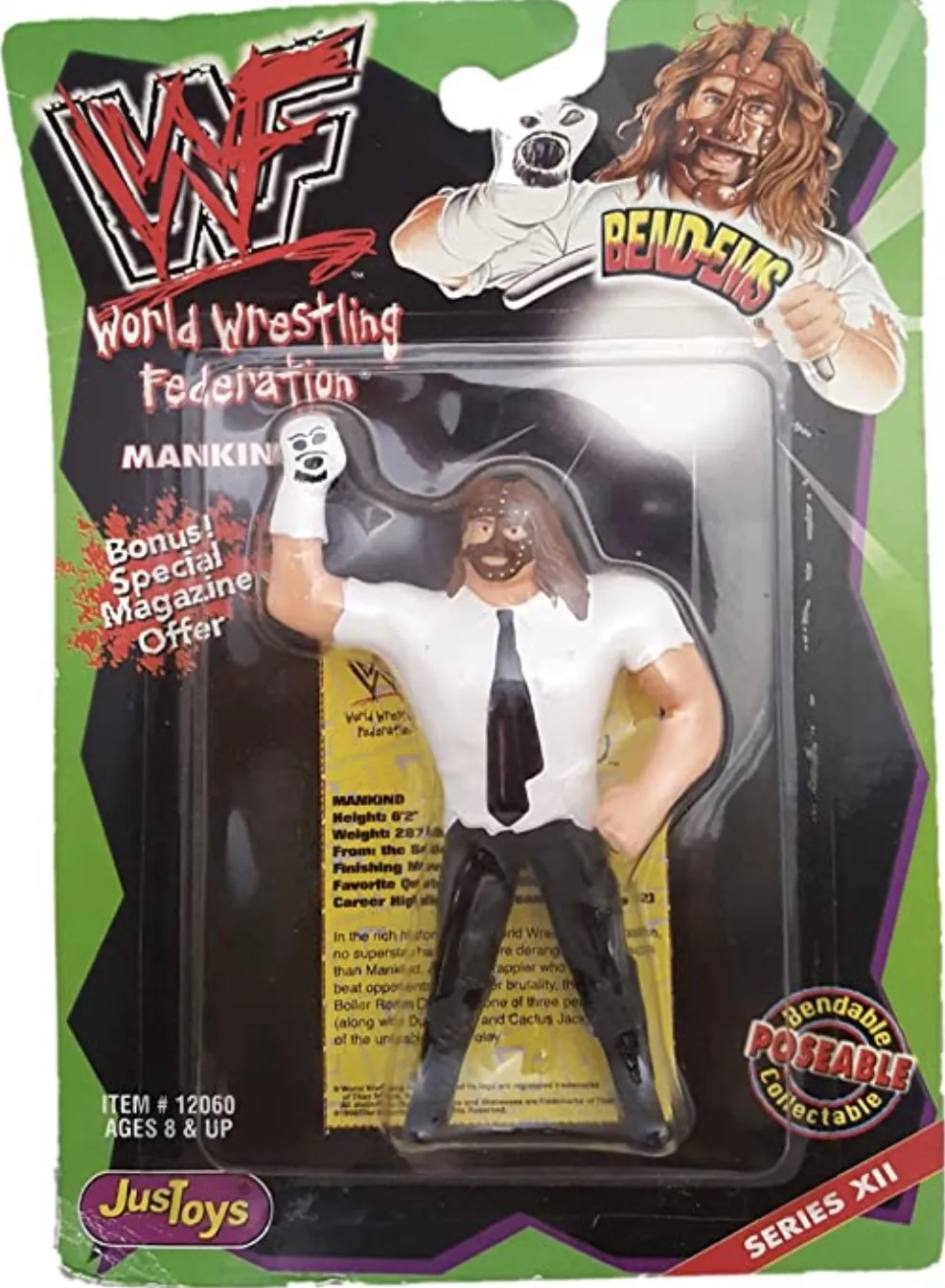 Mankind Bendems 2 action figure