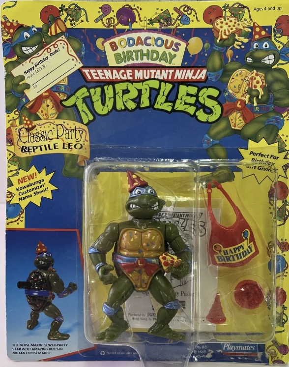 Bodacious Birthday Reptile Leo action figure