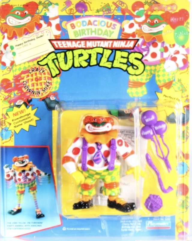 Bodacious Birthday Crazy Clownin Mike action figure