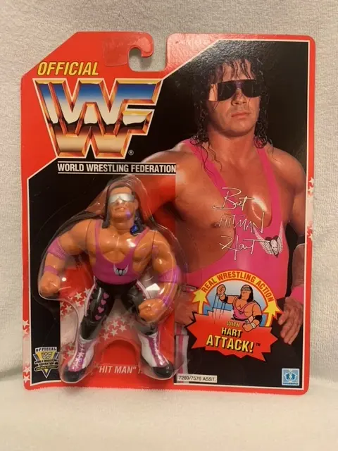 Signed Bret the Hitman Hart 2