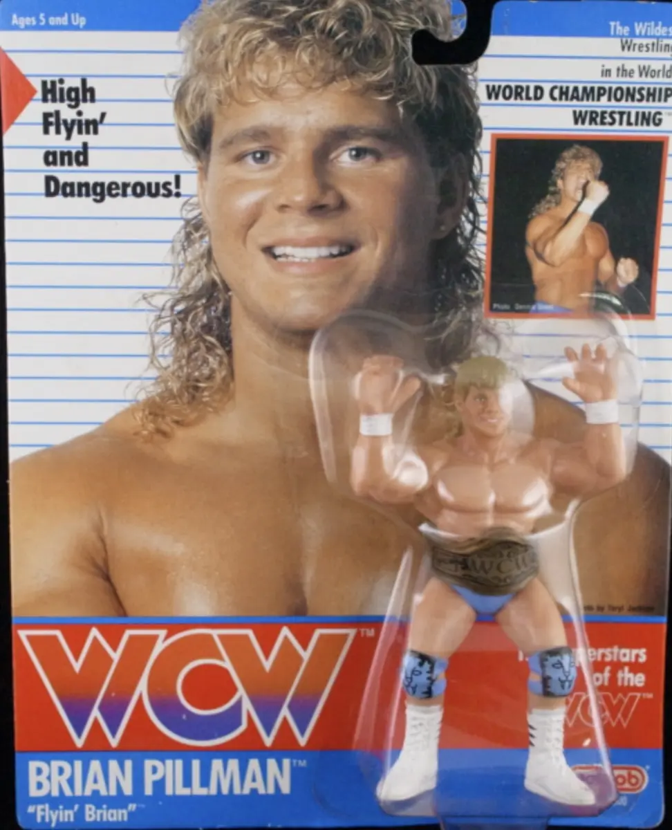 Brian Pillman Blue Trunks action figure