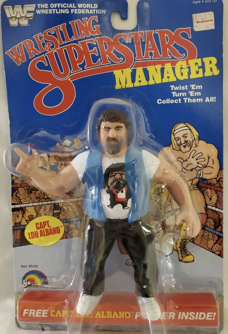 Captain Lou Albano action figure