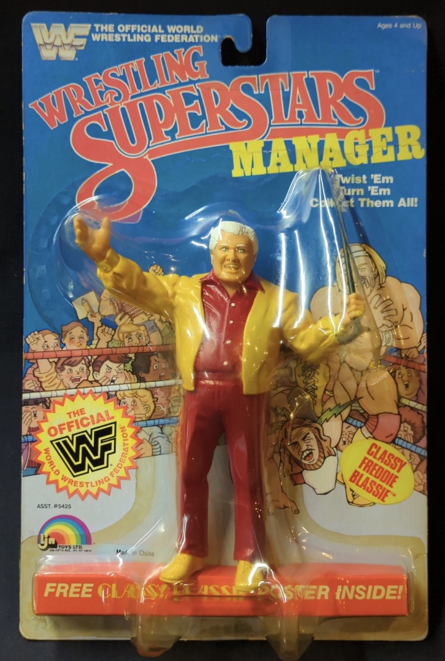 WWF LJN - Classy Freddie Blassie - Retro Figure Value over Time