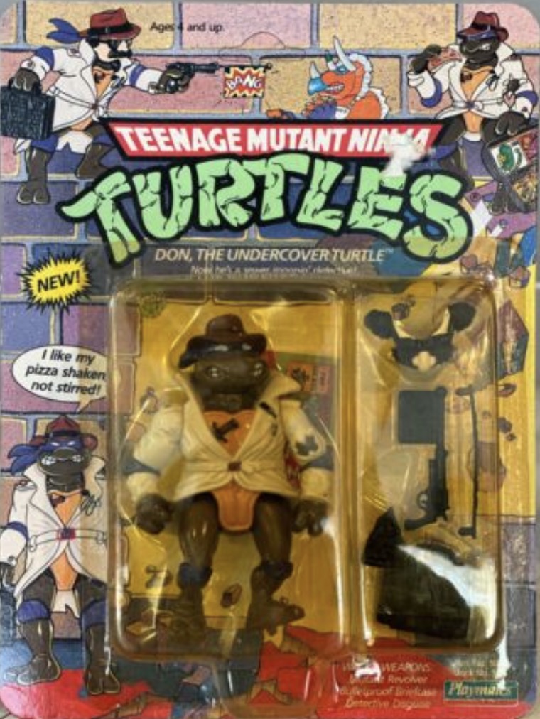 Don the Undercover Turtle action figure