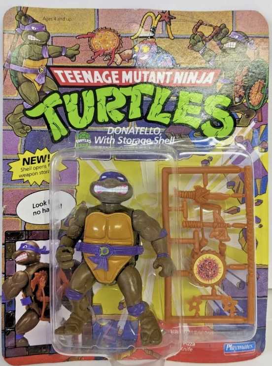 Donatello with Storage Shell action figure