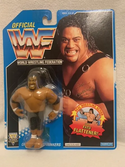 Signed Fatu the Headshrinker