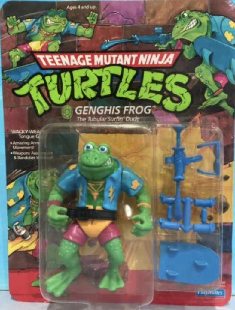 Genghis Frog - Black Belt action figure