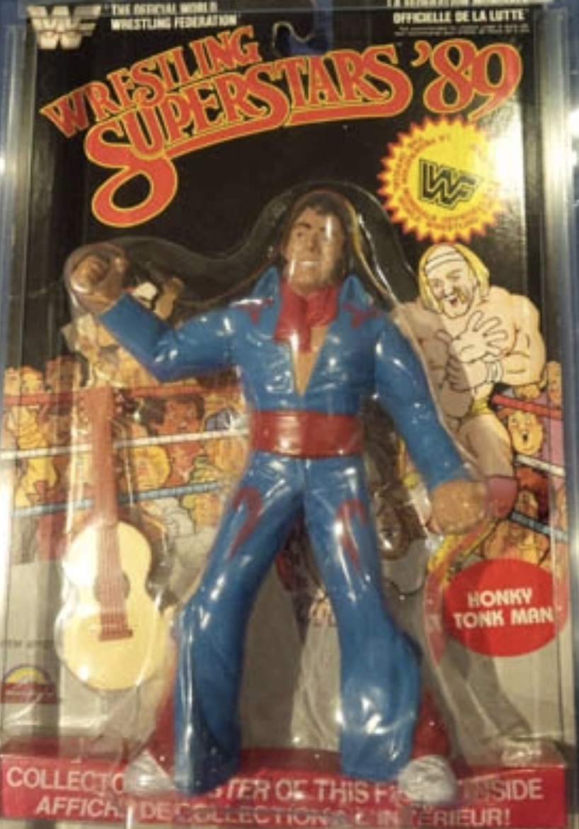 Honky Tonk Man Ljn 2 WWF LJN Value Guide (2026) – MOC Mint on Card