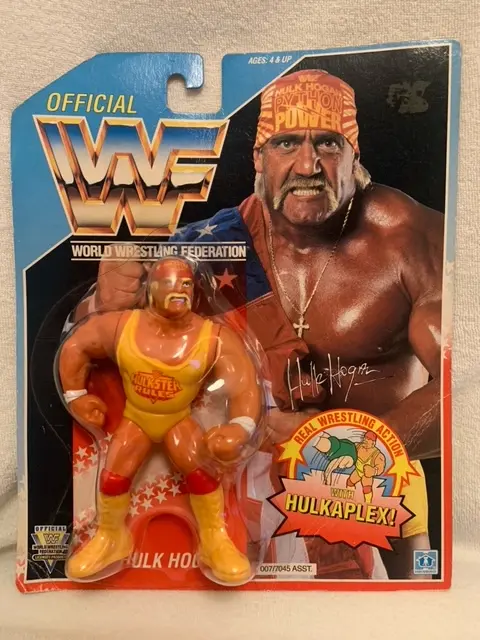Hulk Hogan 3 action figure