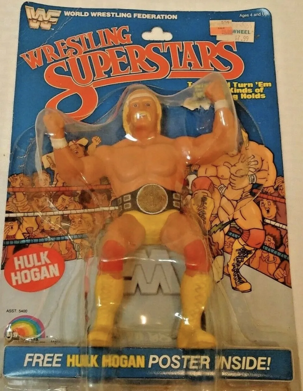 Hulk Hogan LJN 1 action figure