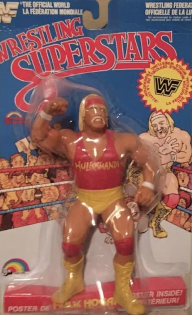 Hulk Hogan LJN 2 figure