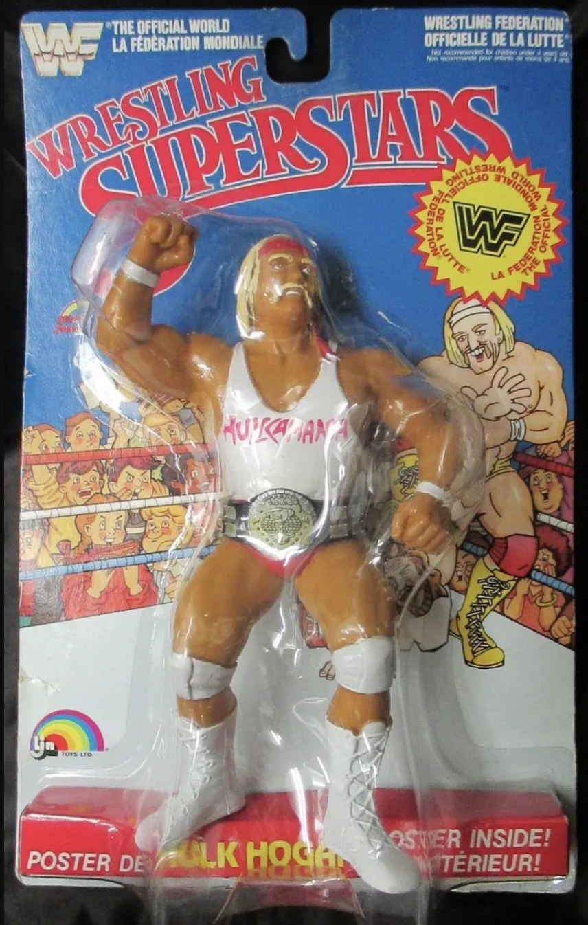 Hulk Hogan LJN 3 action figure