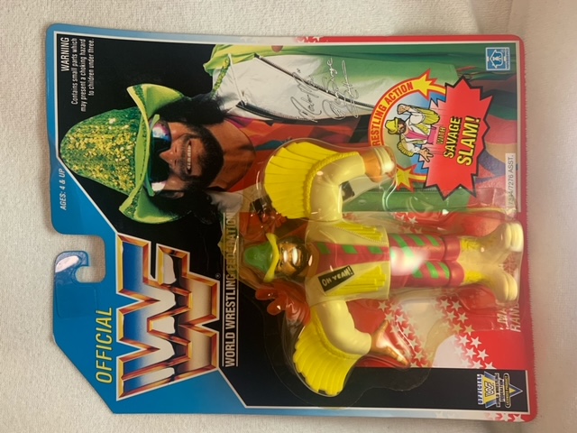 Green Hat WWF Hasbro 1993 Figures Series 5 "Macho Man" Randy Savage 