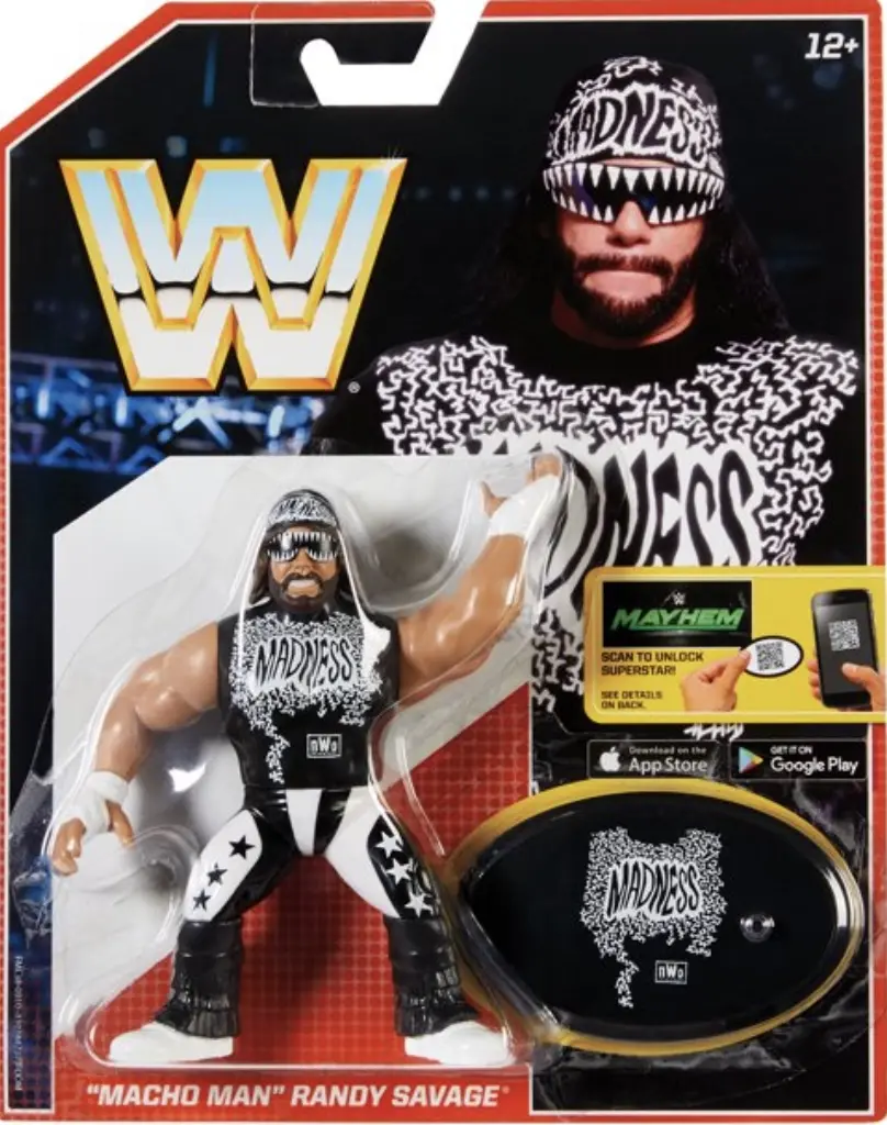 Macho Man Randy Savage Retro 1 figure