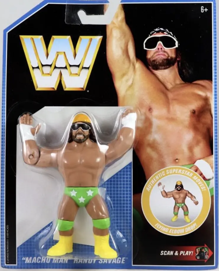 Macho Man Randy Savage Retro 2 figure