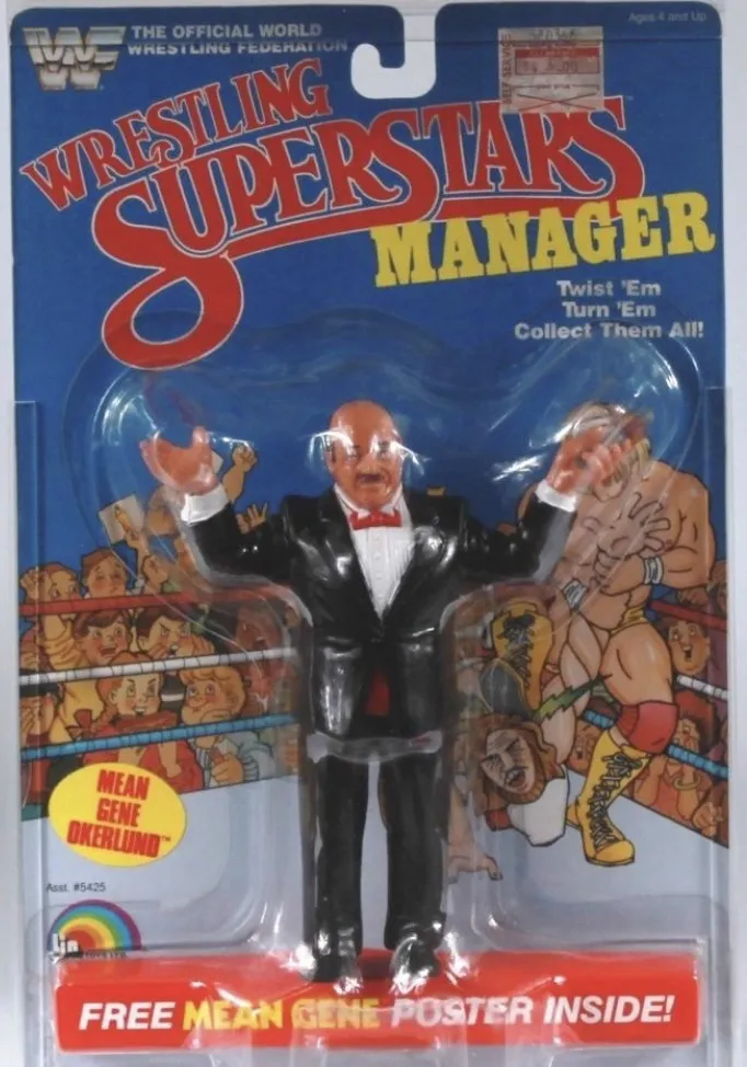 Mean Gene Okerlund action figure