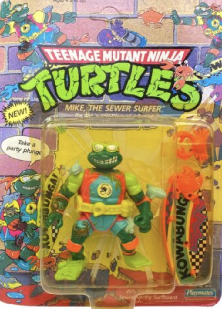 Mike the Sewer Surfer action figure