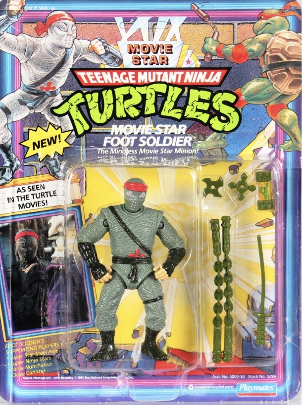 Movie Star Foot Soldier action figure