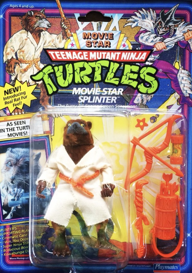 Movie Star Splinter action figure