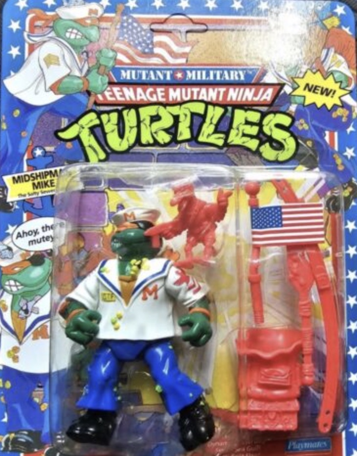 Mutant Military Midshipman Mike action figure