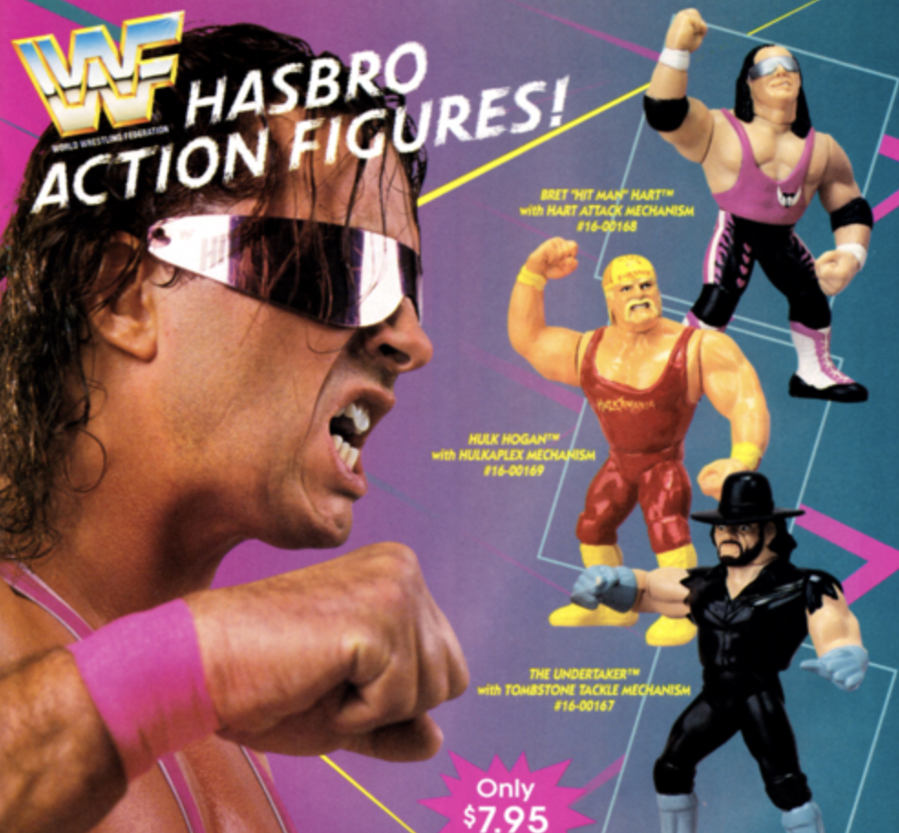 WWF Hasbro Mailaway advertisement