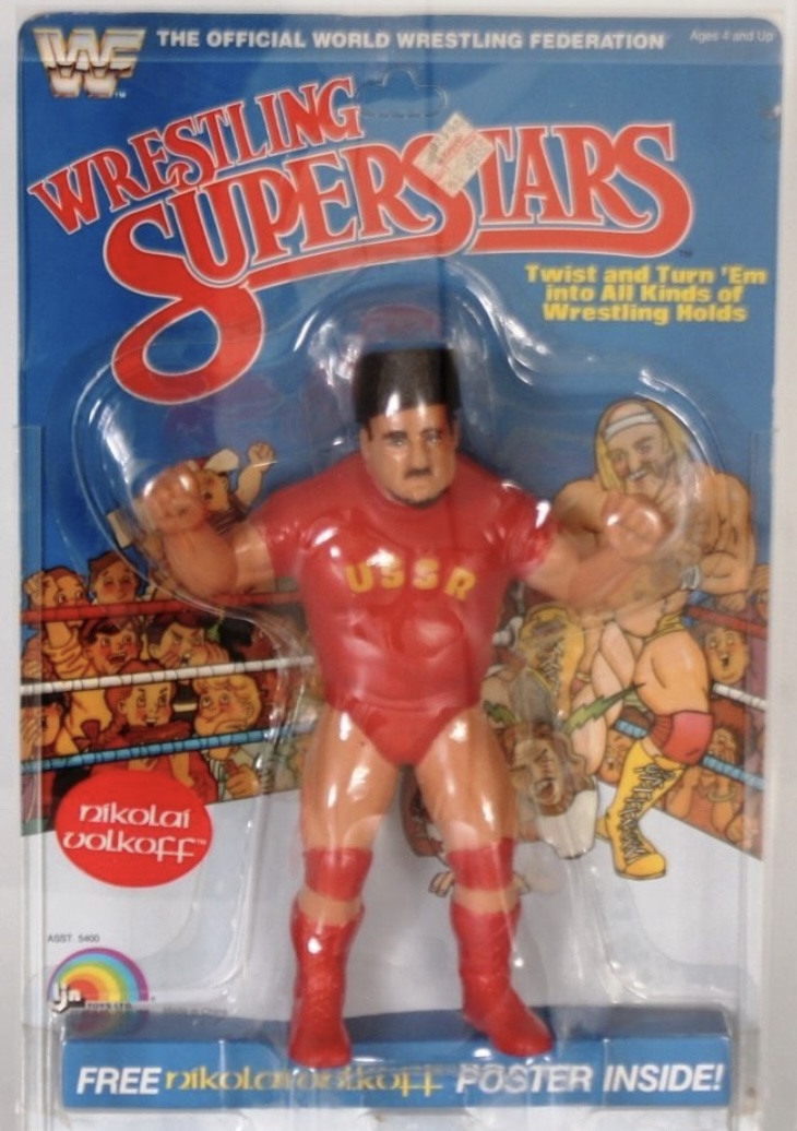 WWF LJN - Nikolai Volkoff - Retro Figure Value over Time