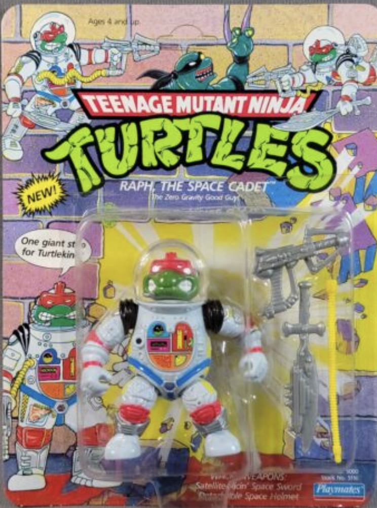 Raph the Space Cadet action figure