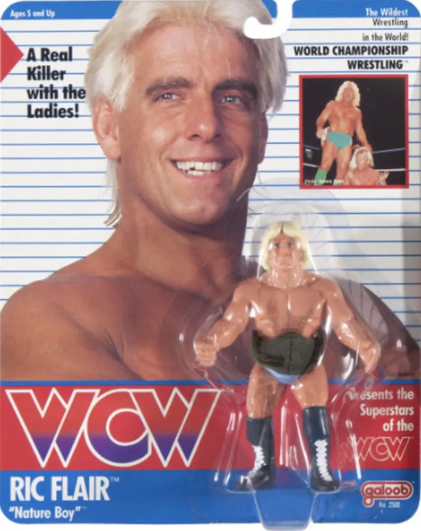 Ric Flair Blue Trunks action figure