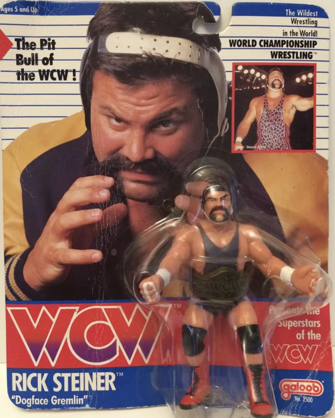 Rick Steiner Purple Grey action figure