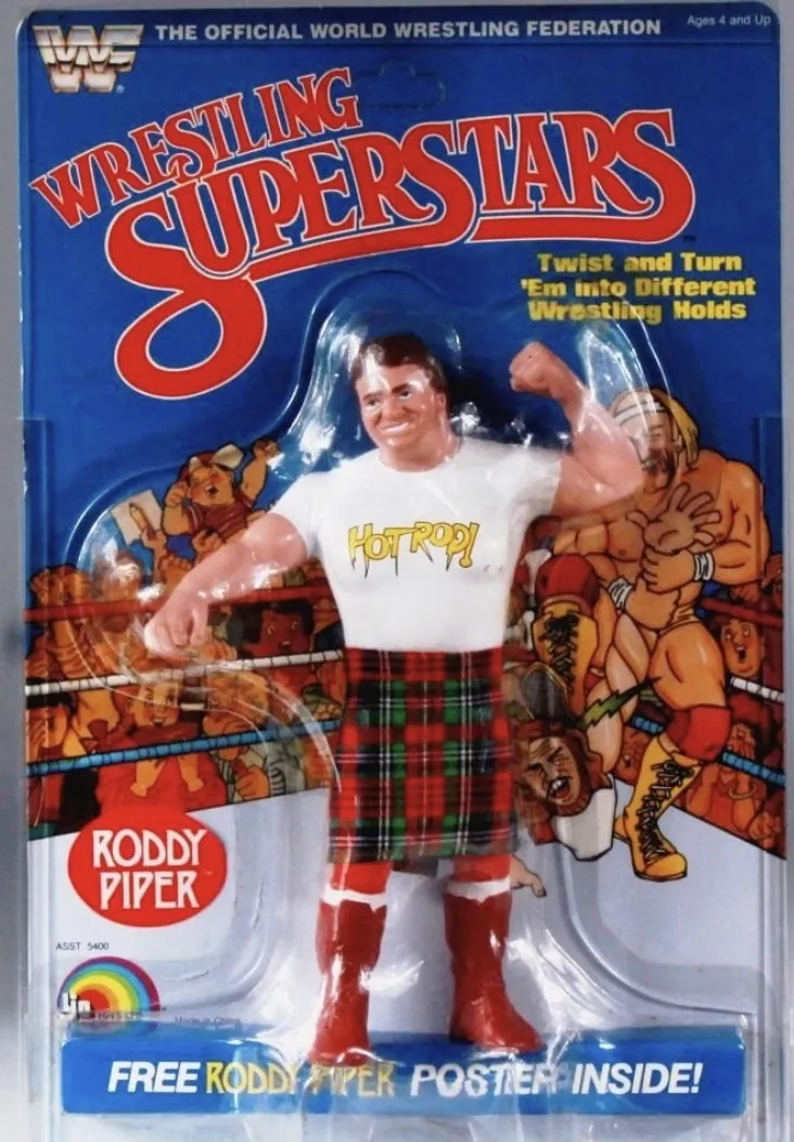 Rowdy Roddy Piper LJN action figure