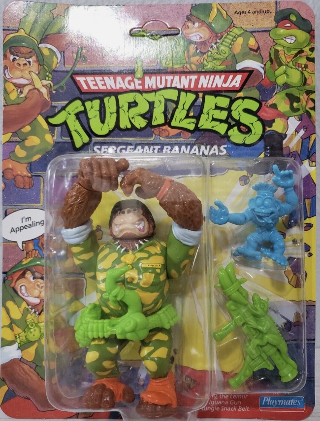 Sargeant Bananas action figure