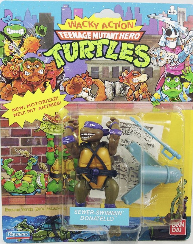 Sewer-swimmin Donatello action figure