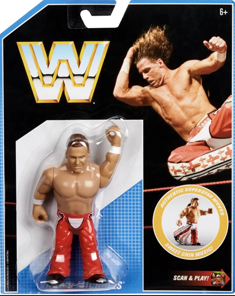 Shawn Michaels Retro action figure