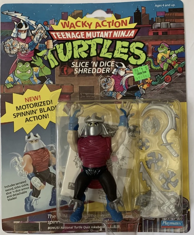 Slice n Dice Shredder action figure