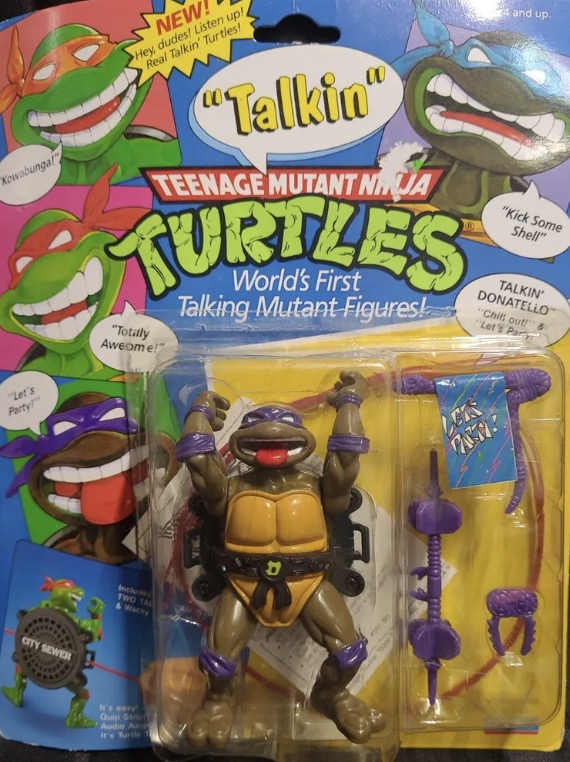 Talkin Donatello action figure