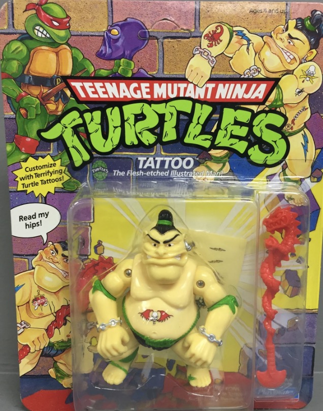 Tattoo action figure