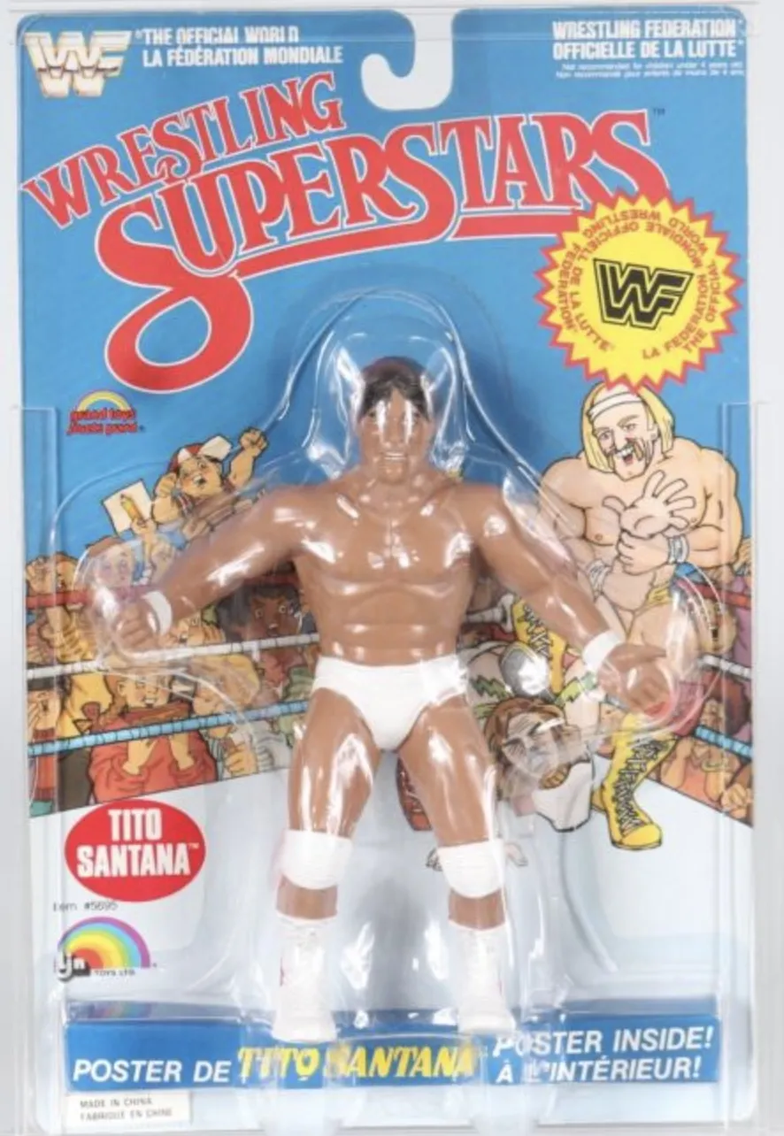 Tito Santana White LJN action figure