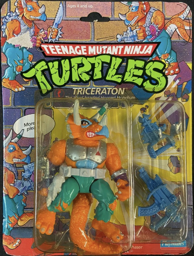 Triceraton action figure