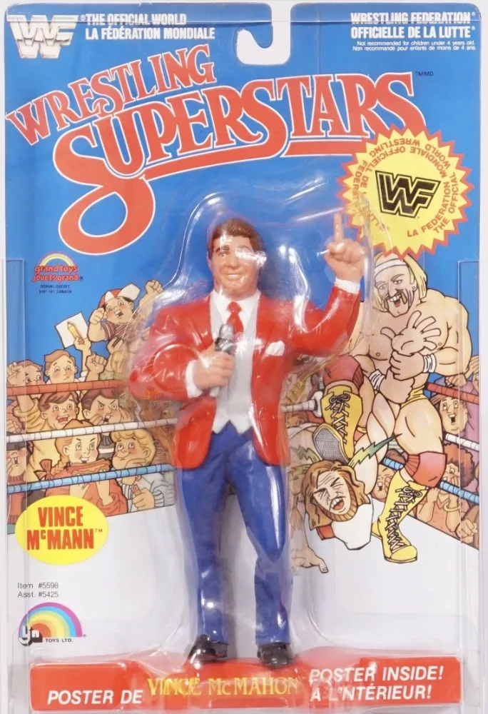Vince McMahon LJN action figure