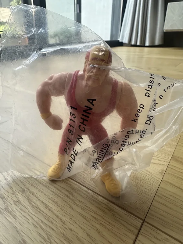 WWF Hasbro Hulk Hogan Mailaway figure bagged