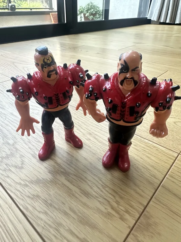 Loose WWF Hasbro Legion of Doom Hawk and Animal figures
