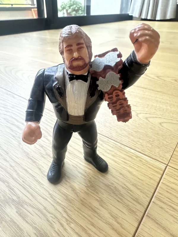 Loose WWF Hasbro Million Dollar Man Ted DiBiase Funskool figure