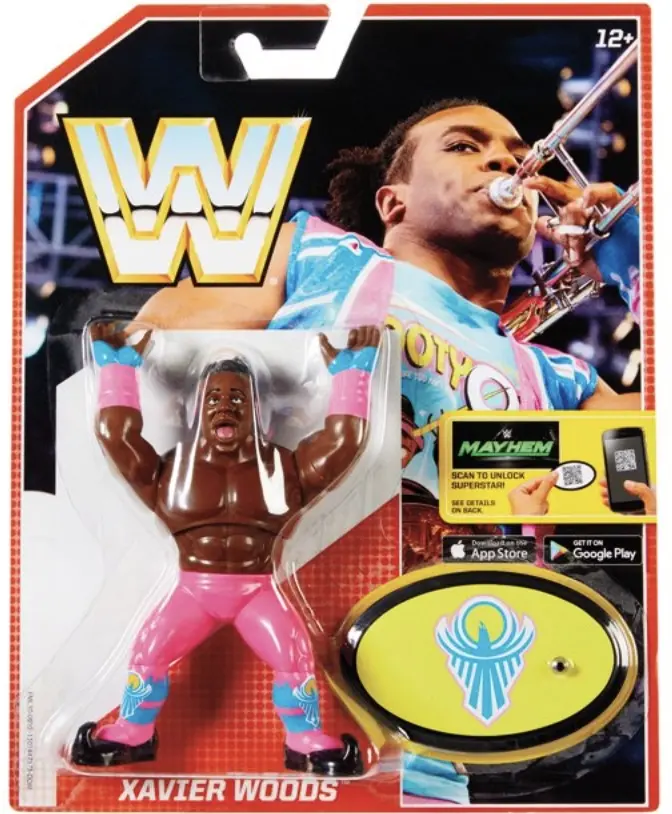 Xavier Woods action figure